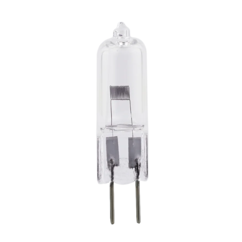 

24V 120W G6.35 100hrs dental unit halogen lamps microscope bulbs JC 2-pins, White