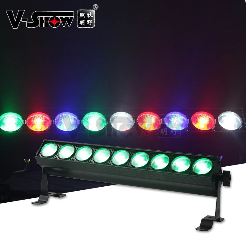 

4pcs 9x10W led bar dmx RGBW 4 in 1 CoB led wall washer