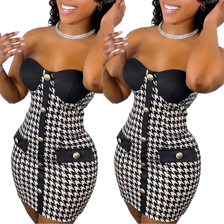 

Fengway 2022 Ladies Party Club Skinny Mini Casual Elegant Dress