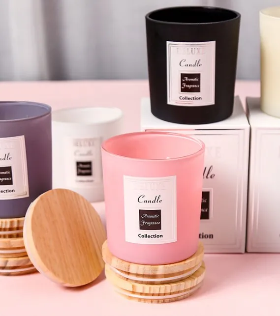 7.5*8cm Scented Candle In Stock And Support Custom Logo In Moq 50pcs