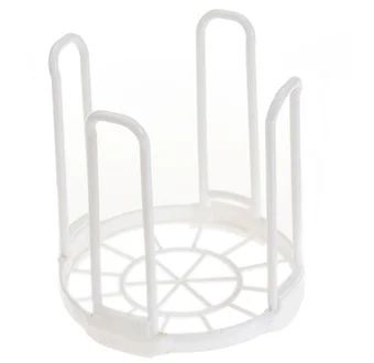 

New Plastic Kitchen Tableware Drain Rack Storage Dish Rack, White, green, blue