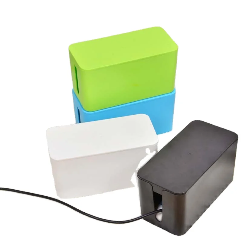 

New design plastic cable management box cable organization storage box