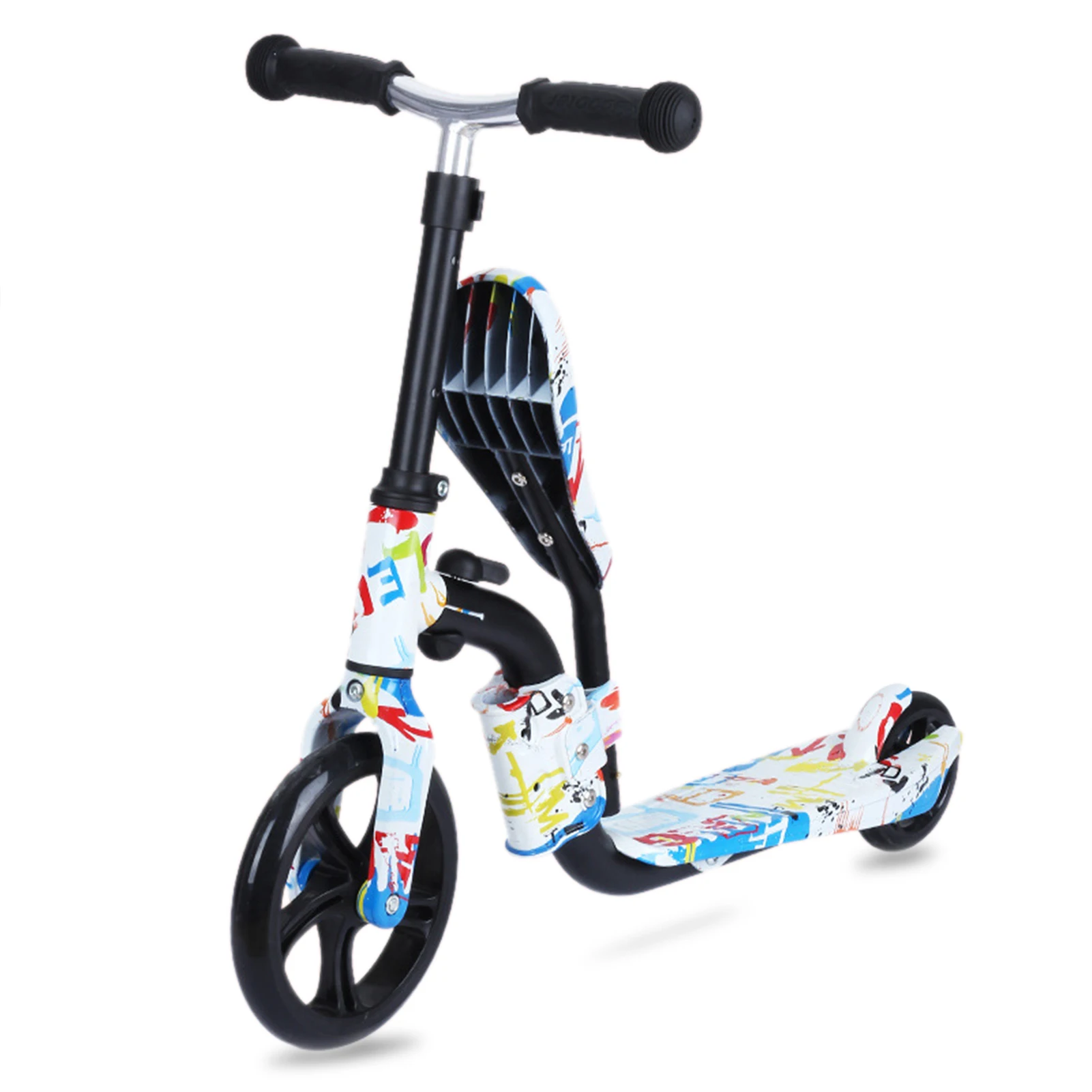 

Scooters For Kids To Ride 2 In 1 Scooter and Balance Bike Toddlers 3-12 Year with Adjustable Height, Customized