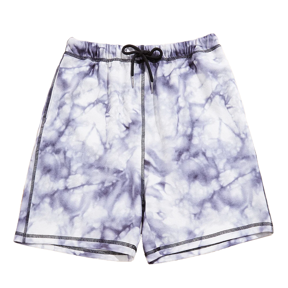 

Custom spot women's Summer Shorts New Summer slimming tie dye pattern gradient casual loose shorts