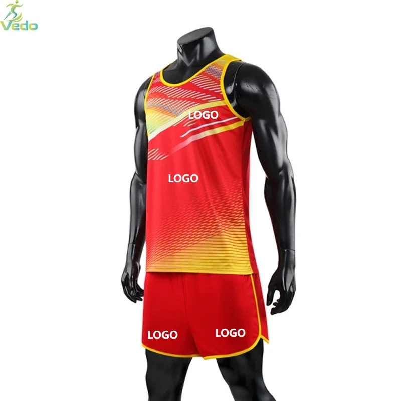 

Wholesale Custom Polyester Pro Team Singlet track and field uniforms for Adults and Kids, Picture shows