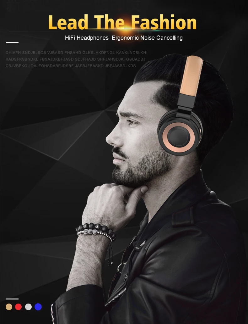 OTAO TWS FM Radio Headset Wireless Bluetooth Handfree Earphones Earbuds Bass High Fidelity Fone Inpod Over Ear TF Card Headsets - ANKUX.COM