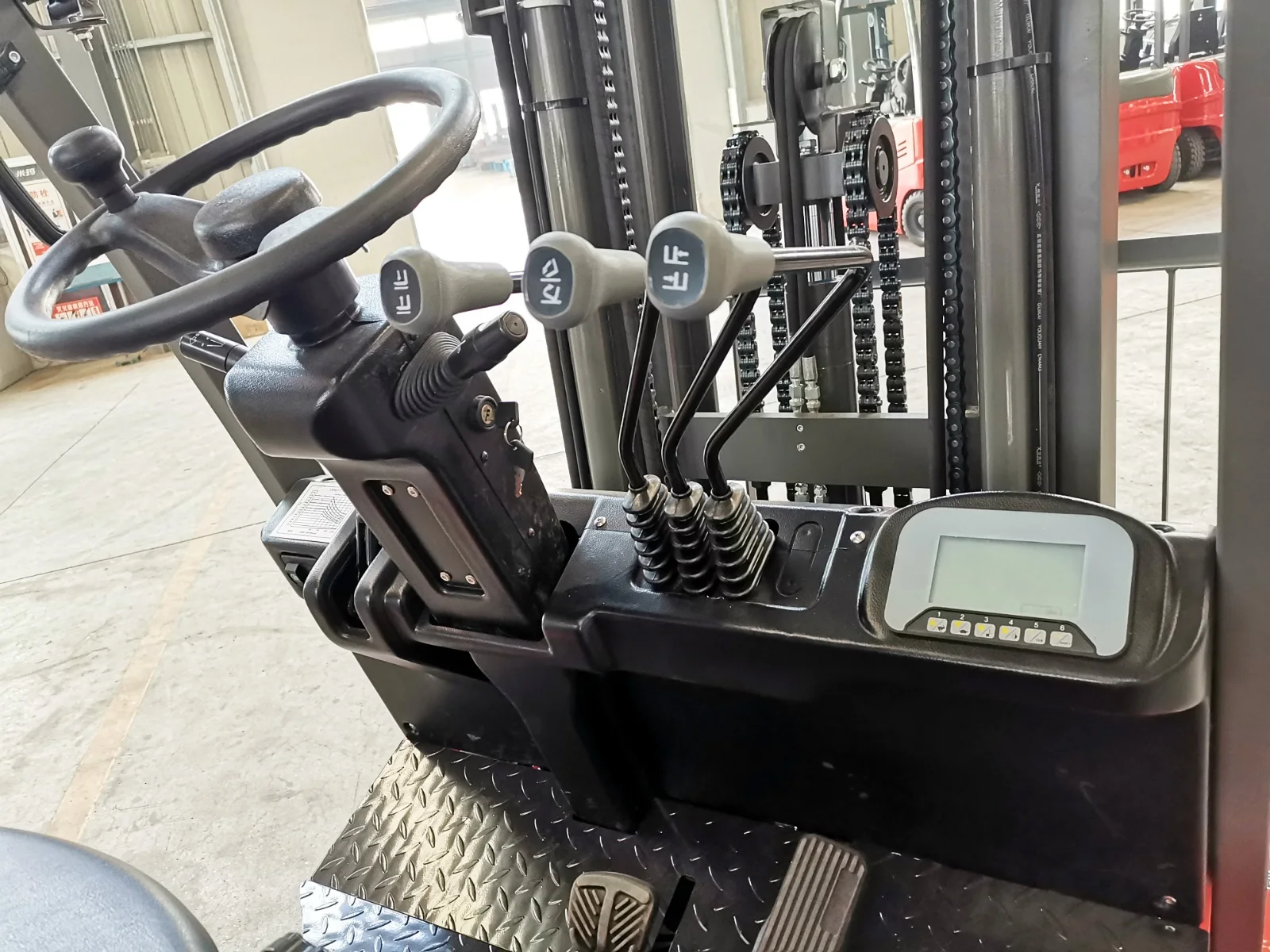 
MIMA 3.5tons 4-wheels Front Drive Horizontal Balance Forklift Truck with Hydraulic Steering 