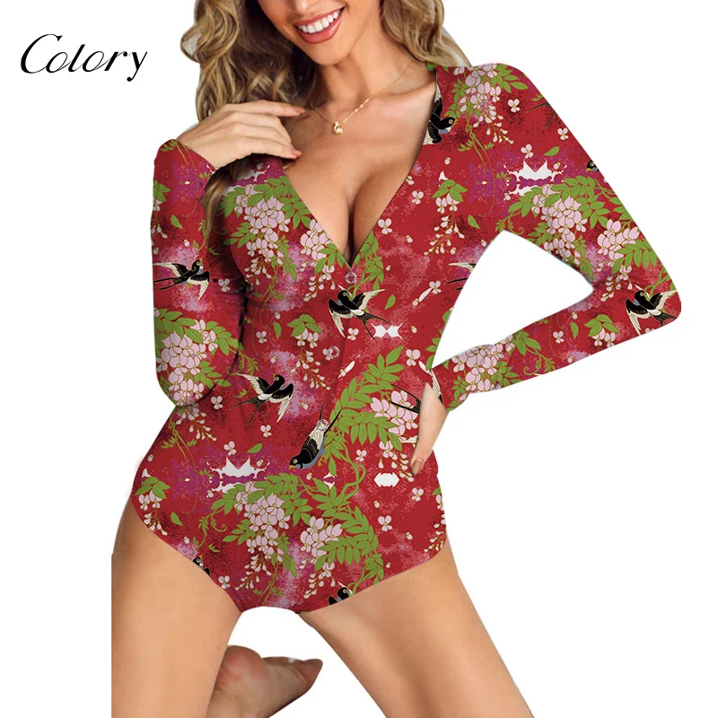 

Colory Hennessy Onesie Fall Cheap Clothing Woman, Picture shows