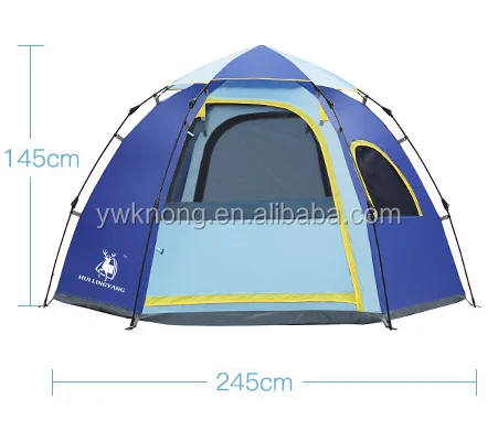6 side tent 8