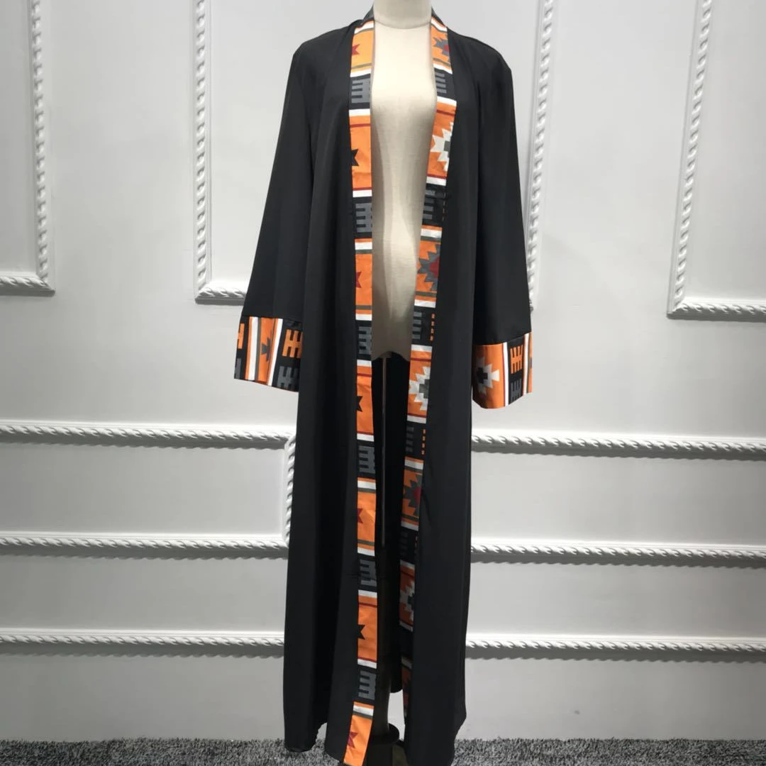 

MXCHAN Middle East Thobe Muslim Kimono Islamic kimono custom Worship Service prayer dress dubai khimar abaya