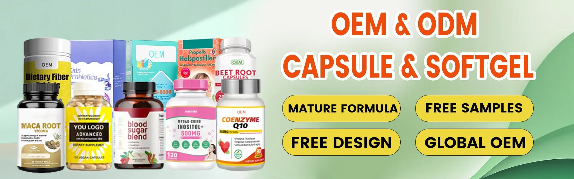 Soft Gummies Capsule Powder Tablet Drops 