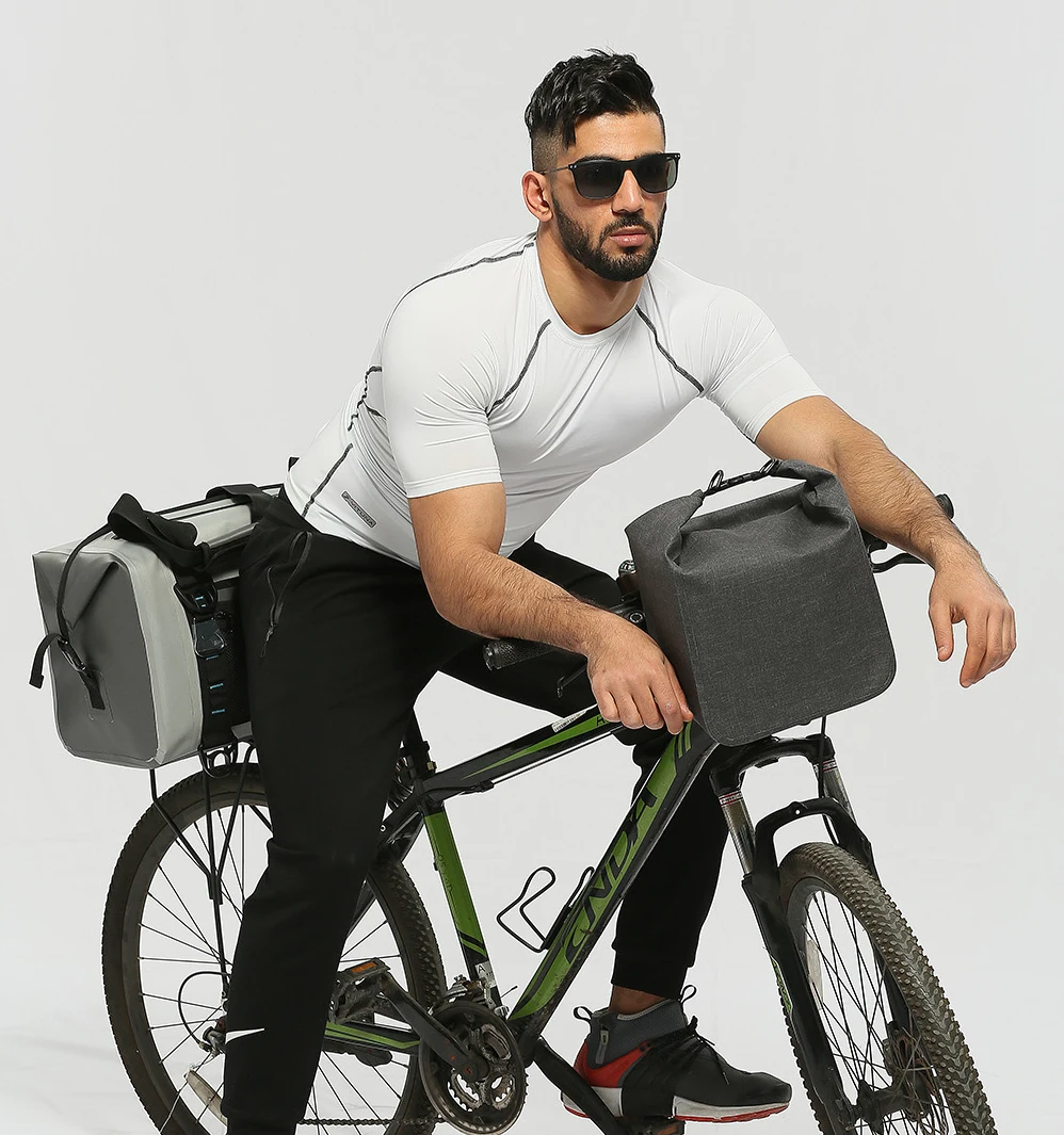 

Custom waterproof bicycle saddle bag bicycle front bag for riding cycling