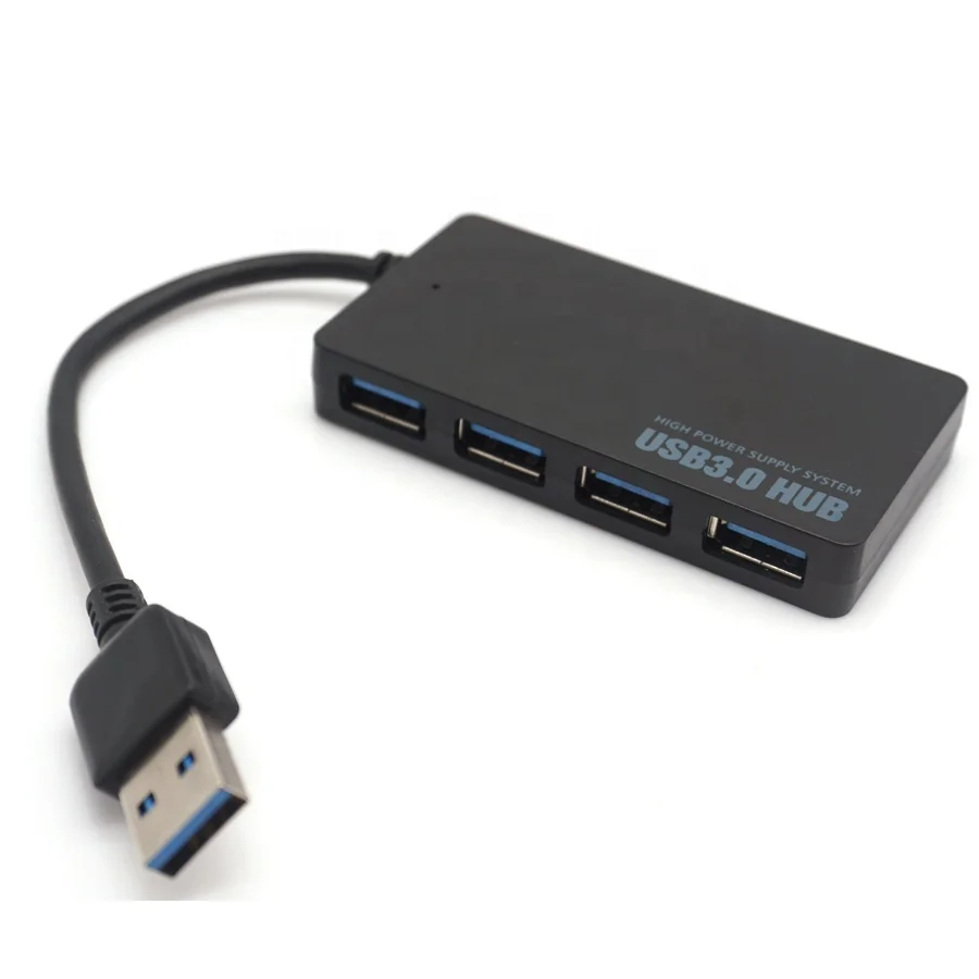 

powered black adapter usb 3.0 hub hi-speed 4 port 4 port usb hub