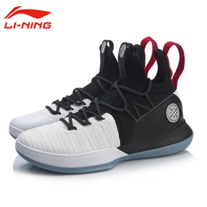 

LI-NING AIT 6 Wade Men Shock Absorption Professional Basketball Shoes Sports Li ning Anti-Slip Whole-Woven Sneakers Sports Shoes