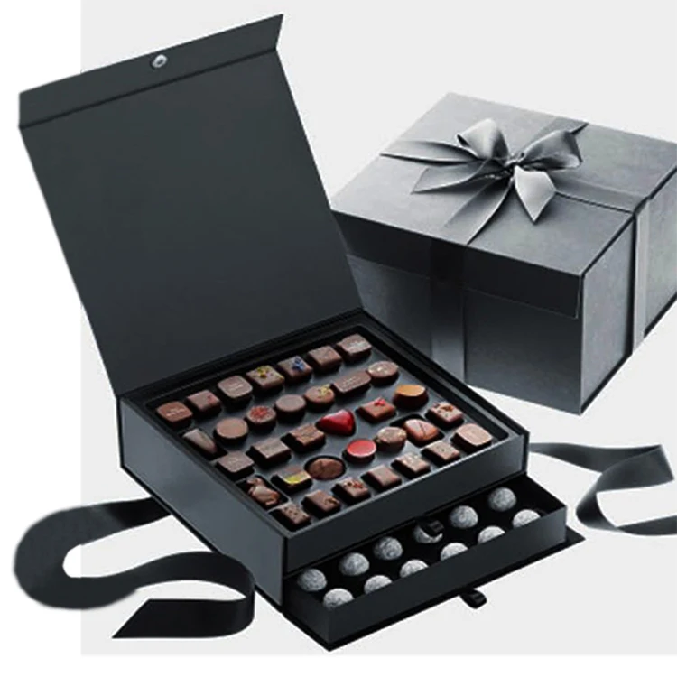 Personalised Fancy Empty Chocolates Box Set High End Creative Drawer