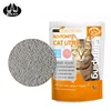 2019 Eco-Friendly Food Grade easy disposal activated charcoal bentonite clay cat litter kitty sand