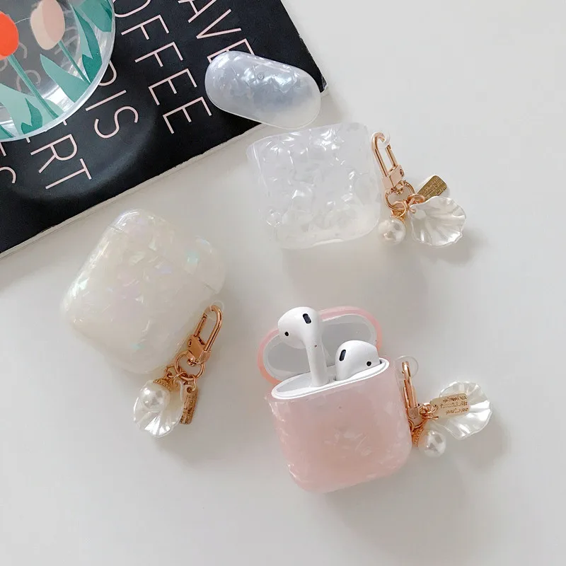 

Pearl Keychain For Air pods 3 Case For Air pods 2 Cases For Air pods pro 3 cases