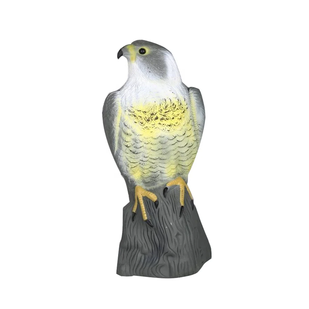 

Lifelike Falcon Hunting Decoy, Bird Repellent Scarecrow Hawk Decoy, Customized