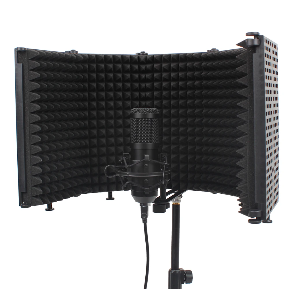 

OEM Microphone Acoustic Shield Acoustic Reflection Filter, Black