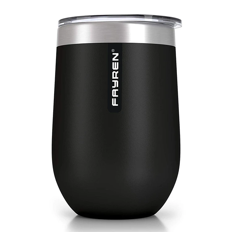 

Stainless Steel Egg Shell Thermos Tumbler Wine Cup Coffee Mug With Lid