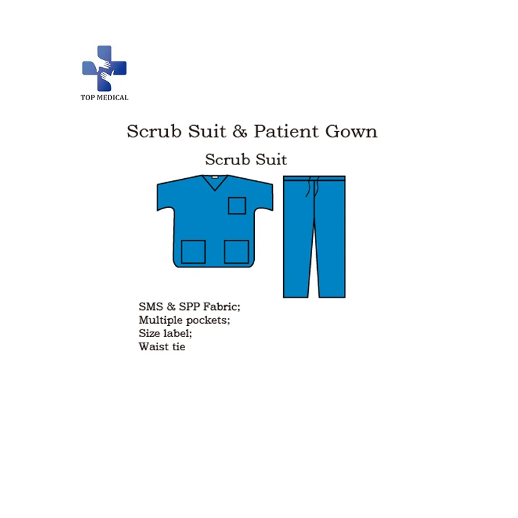 
Disposable High Strength Standard Reinforced Surgical Gown 