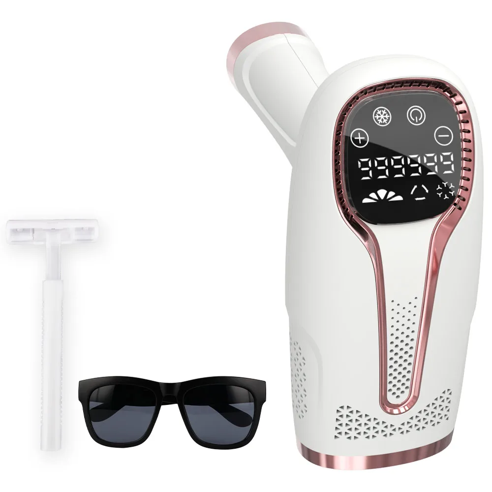 

Handheld At-Home Armpit Handset Body Painless Ice Cooling Ipl Home Depilator Epilator Remover Permanent Laser Hair Removal, Customized color
