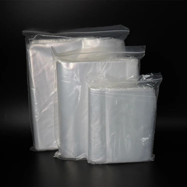 

Custom Reclosable LDPE zipper bag transparent PE Clear Ziplock Plastic Bags for Product Packaging