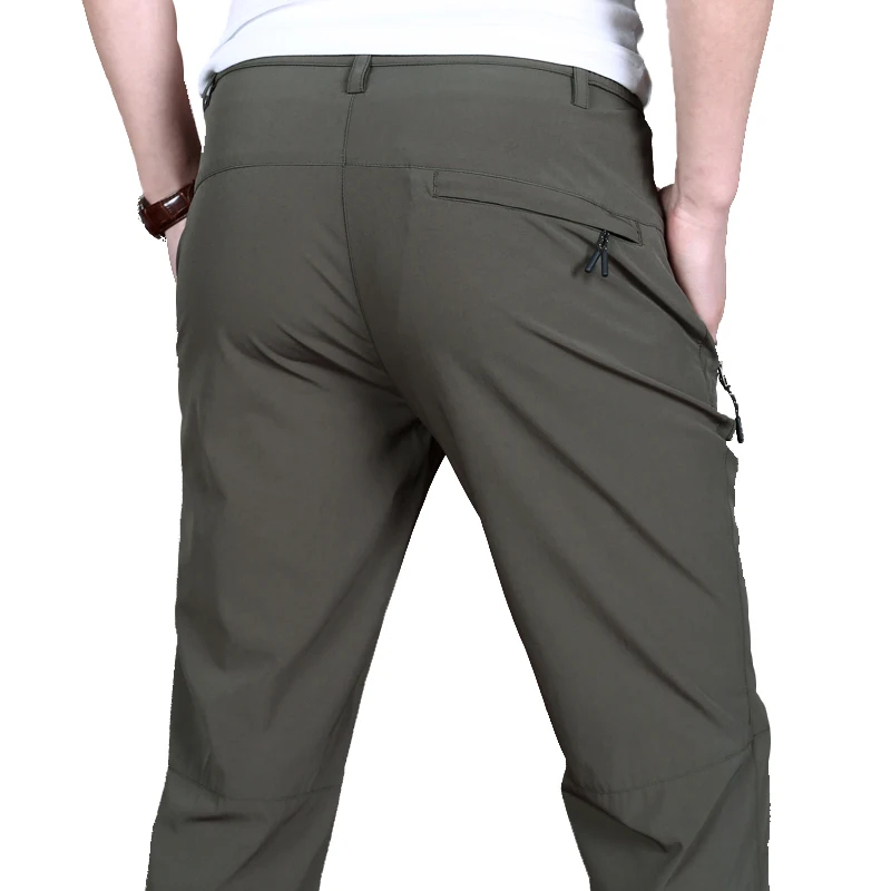

Men Summer Softshell pants Water Resistant Outdoor Sport Pants Long Trousers
