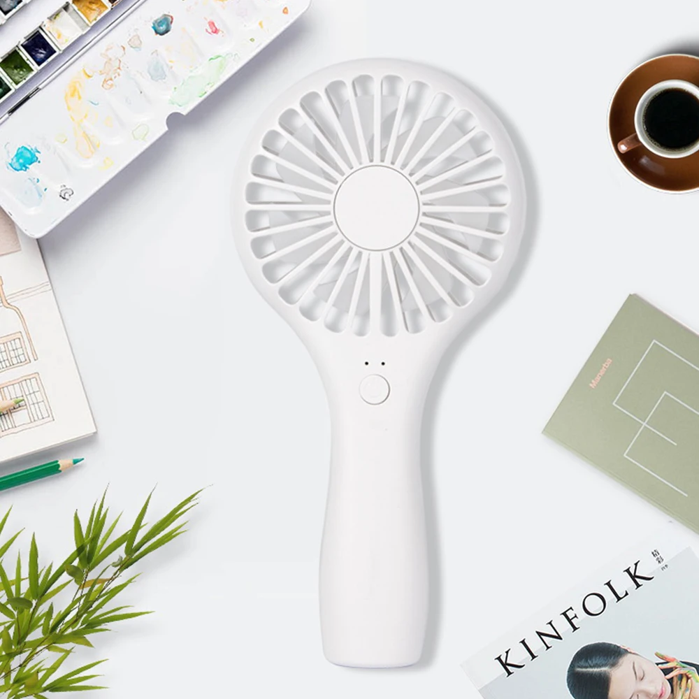 

Lollipop Portable Mini Fan Rechargeable Summer Handheld Fan