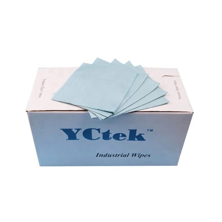 
Multi color Industrial Lint Free Paper Roll Wipes 