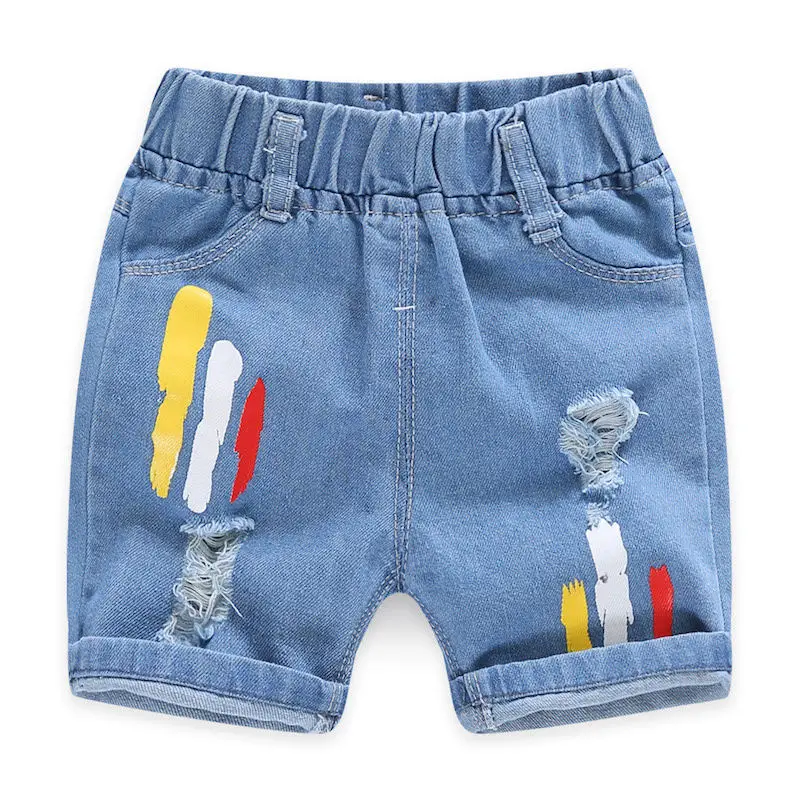 

New style summer wholesale board short soft casual boys cargo pants kid boy jean shorts, 5 colors are available