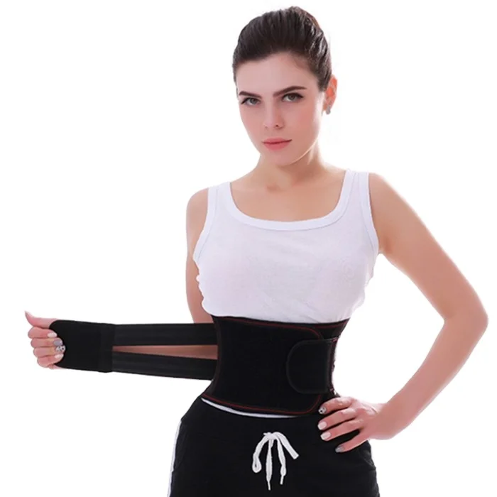 

Hot Sale Unisex Adjustable Lumbar Lower Waist Back Support Brace Belt Strap
