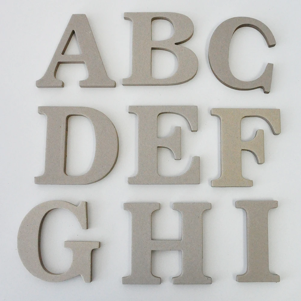 3.5 Inches Card Board Chip Decor Alphabet Letters - Buy Chip Alphabet,Cardbord Letters,Chip Decor Product On Alibaba.com