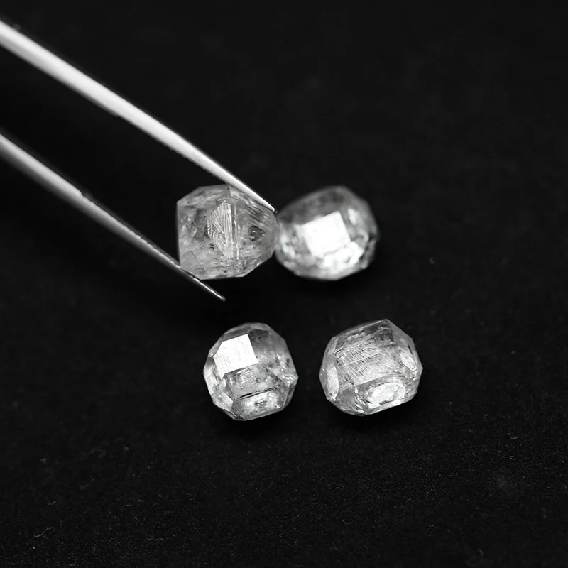 

Industrial raw 1B cvd rough diamond buyers lab grown 10ct for big size diamond, Def white