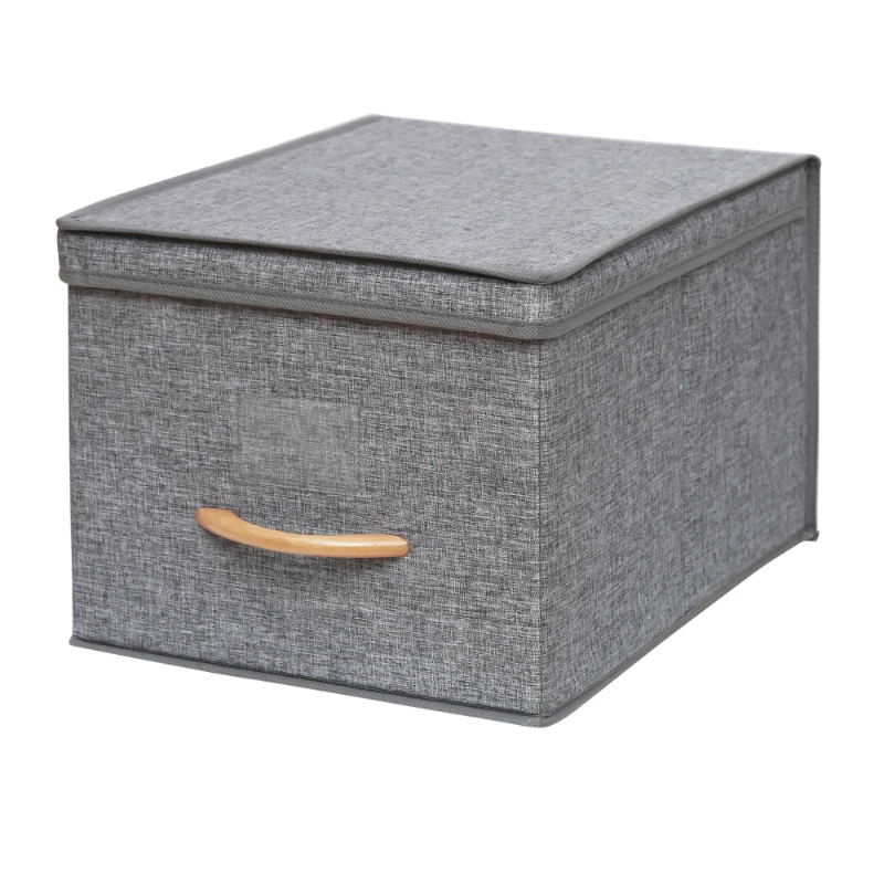 

Super Promotion Fabric Cartoon Chest Foldable Kids Toy Storage Box With Cardboard