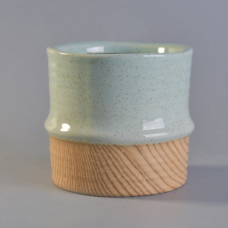 Wholesale Empty Ceramic Candle Jars For Candle Making