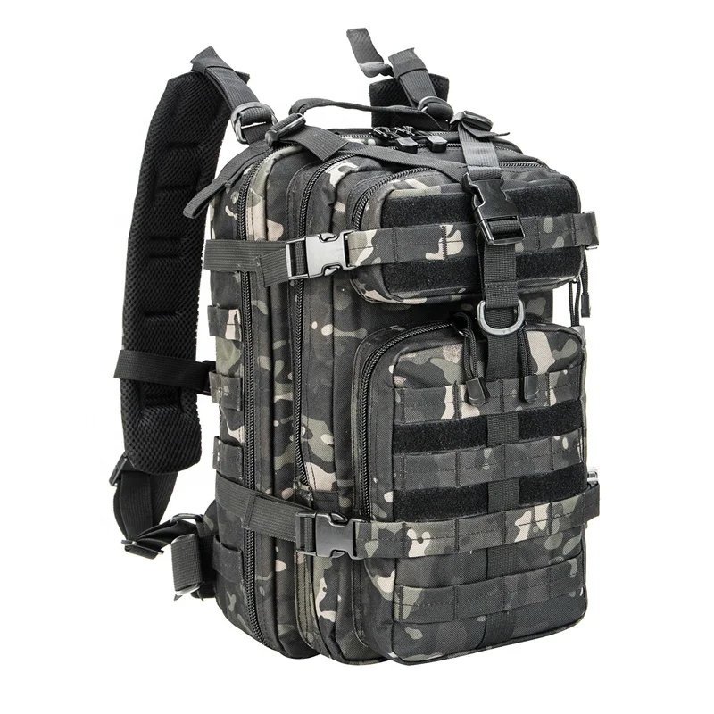 

Durable Amazon Hot Sale US Shipping 30l Small Military Tactical Backpack Manufacturers Training American Tactical Backpacks, Black multicam