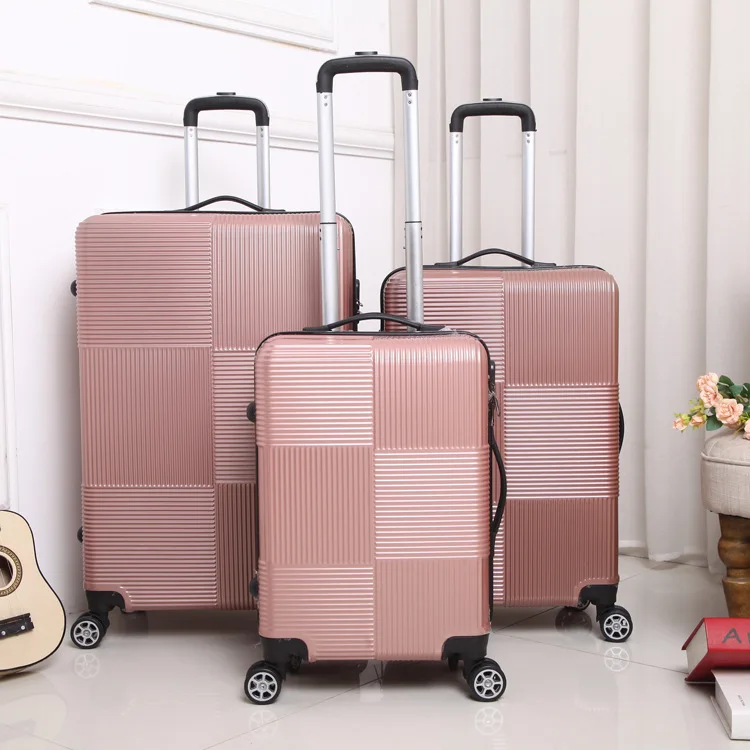 

YX16853 YoiXin Hard Case Zipper 20" Cabin Luggage 24" 28" Travel Luggage Set Trolley Suitcases ABS PC Suitcases Sets