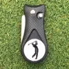 ABS plastic switchblade golf pitchfix magnetic ball marker golf divot repair tool