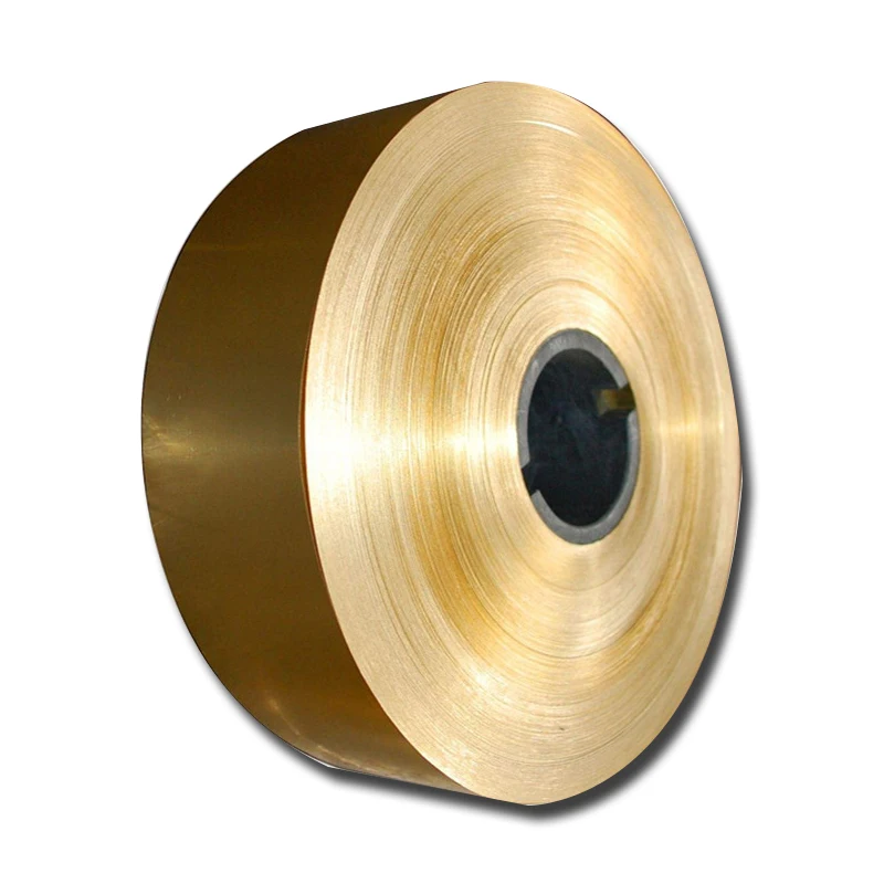 Ultrathin Brass Strip H65 C26800 Thickness 0.05 0.1 0.12 0.15 0.2mm