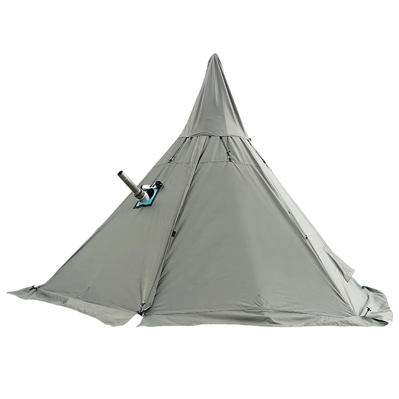 

6-angle pyramid outdoor tent 4 people camping picnic tipi tent