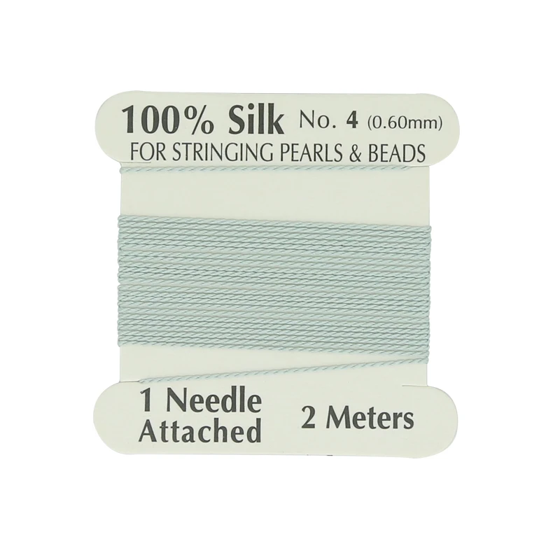 

Hobbyworker  Handmade 100% Natural Turquoise Color Silk Cord for Necklace Bracelet Beading Cord Jewelry