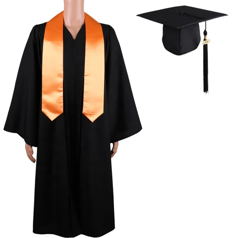 Customized High Quality College Graduation Black Graduation Cap And ...