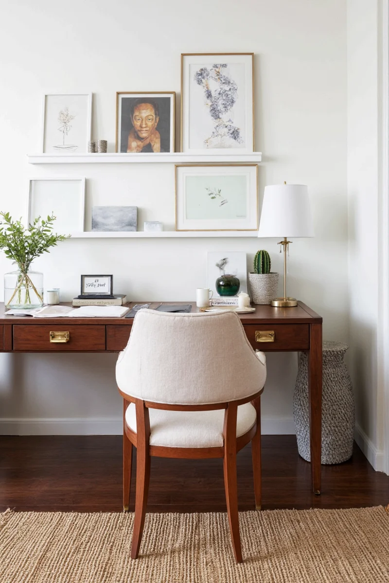 dark wood offices stylish family friendly home decor that works for everyone