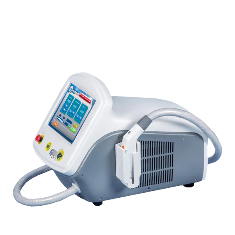 

High frequency to 20 HZ permanently working widely for any skin type color hair removal diode laser machine, Grey