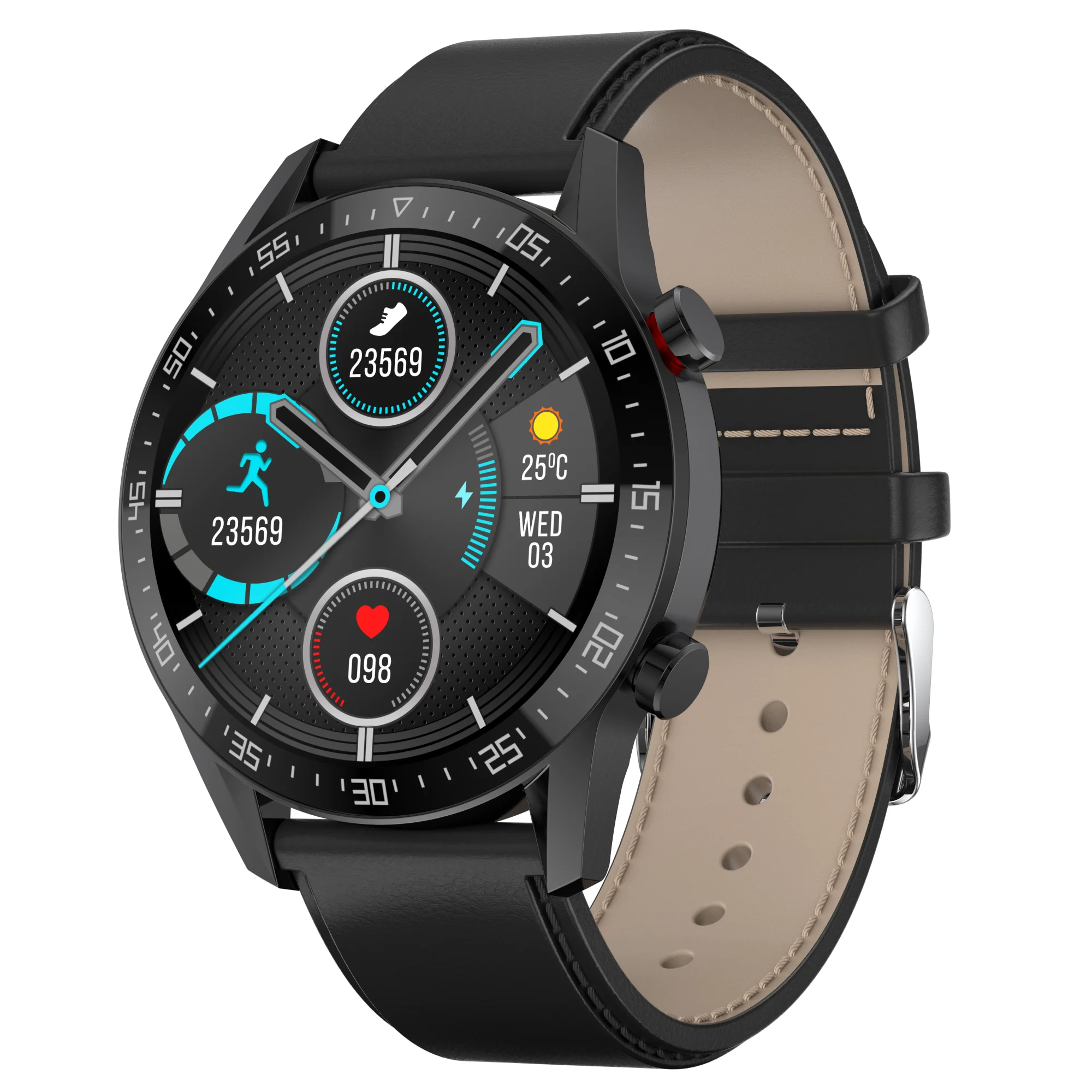 

Reward Hot Selling LI3 Smart Watch Full Touch Screen Wristwatches Heart Rate Relojes Waterproof Smartwatch