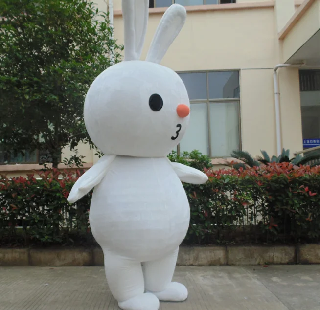 Rabbit cartoon costume walking cartoon costume