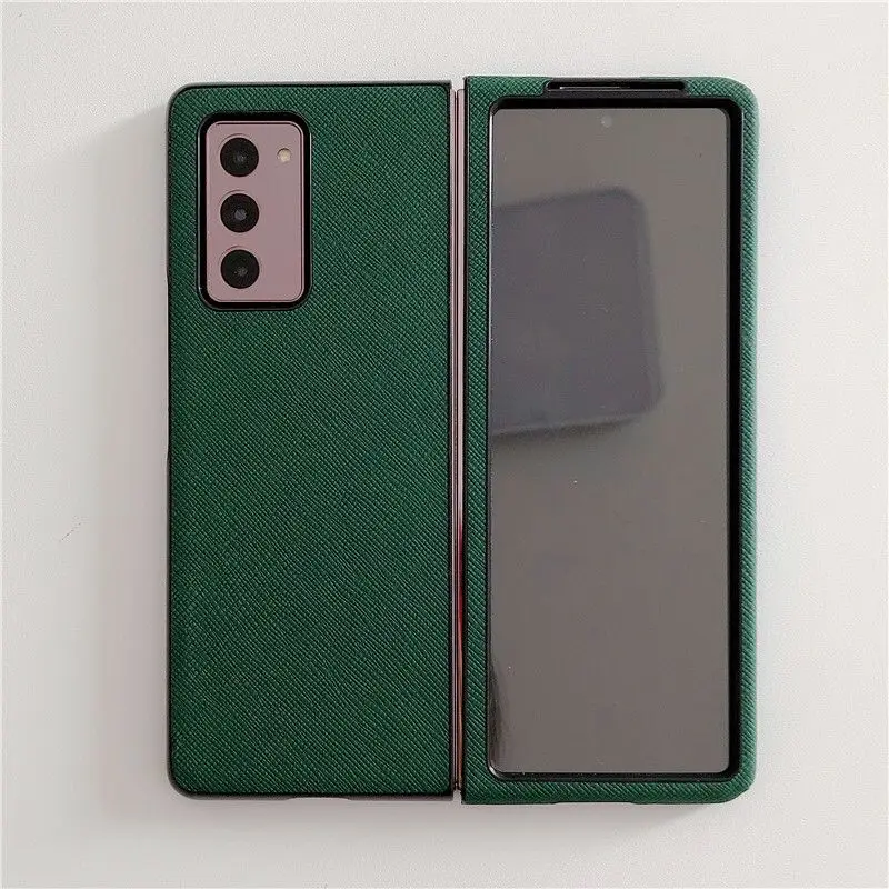 

Luxury PU Leather Case For Samsung Z Fold 2 Flip Cover