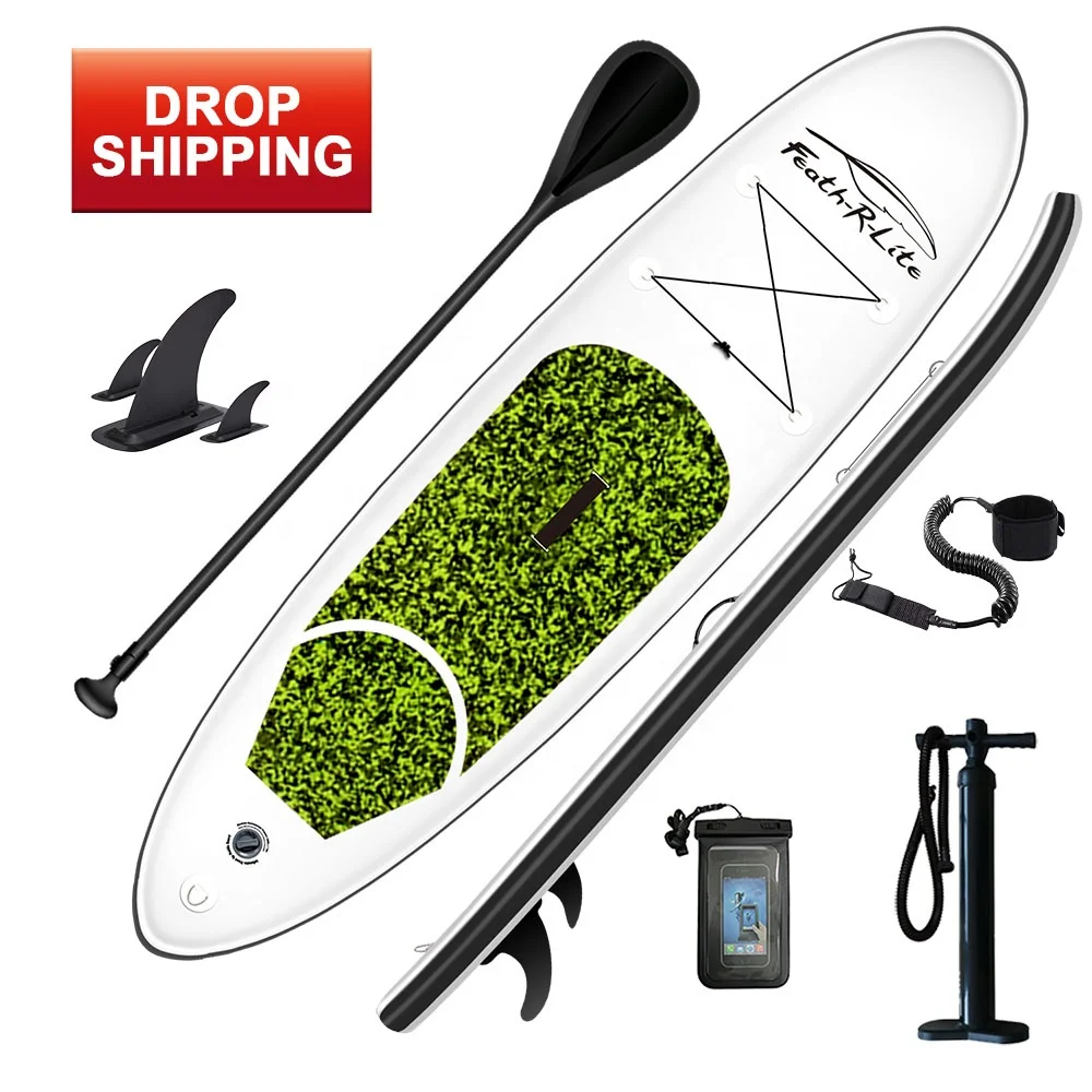 

FUNWATER drop shipping sup paddle board china foil board hydrofoil surfboard inflatable surf paddle board, Green,black,blue,red