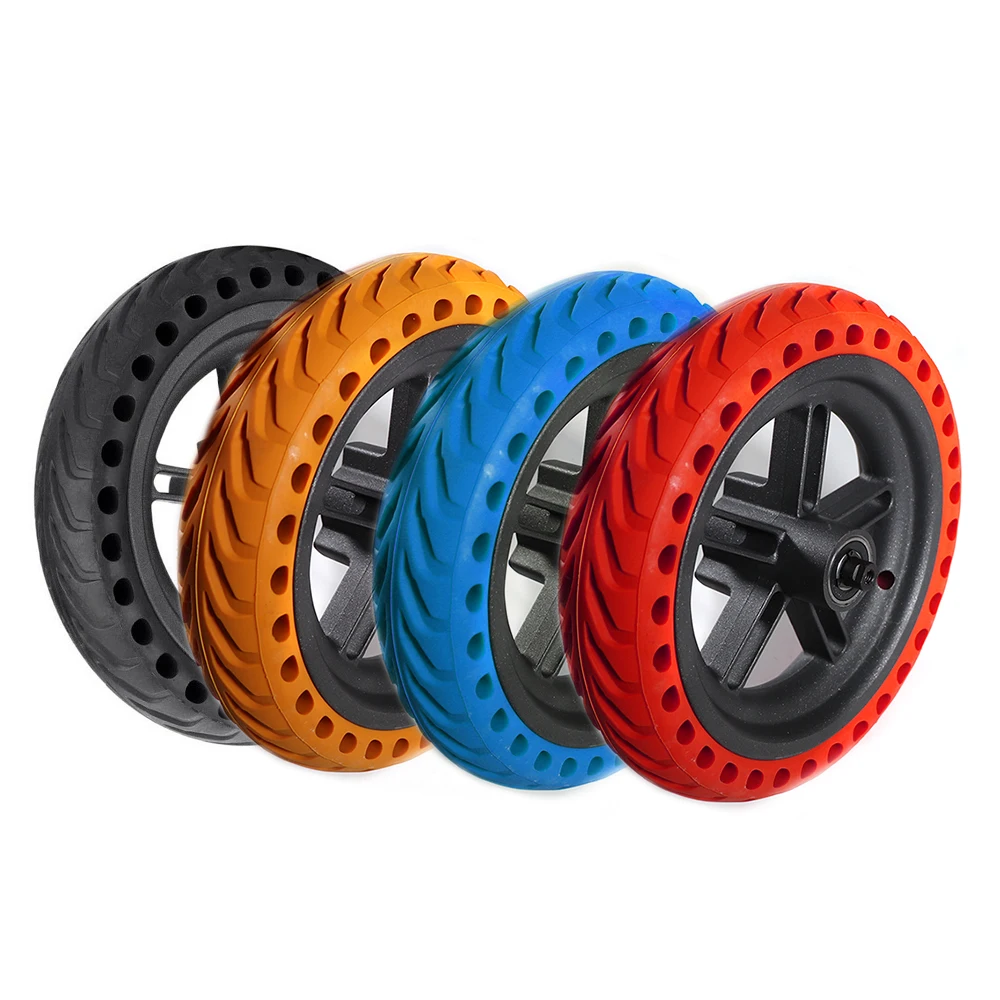 

For Xiaomi m365 scooter 8.5inch Tyres Rear Wheel Hub Damping Solid Tyres Hollow Non-Pneumatic Tires accessories